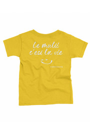 Child - T-Shirt - Yellow - White